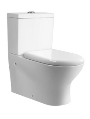 Rimless Flushing Wall Faced Toilet Suite