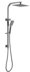 Elance Square Twin Shower Shower 100108-5 GM