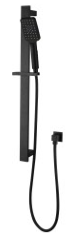 Elance 3 Function Shower Rail 204108SQBK