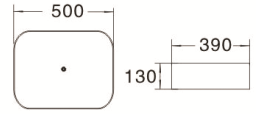 Alternative view of Above Counter Basin HK-7819